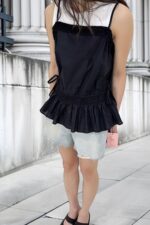 39105 RUCHED CAMI SHIRT TOP