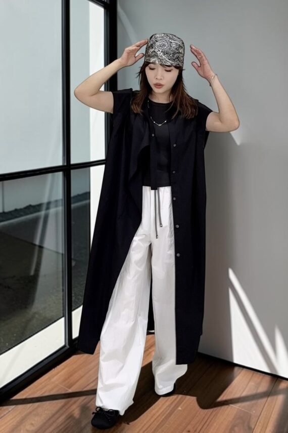 39081 EASY VEST DRESS
