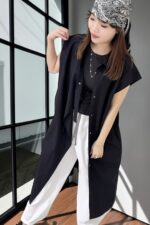 39081 EASY VEST DRESS