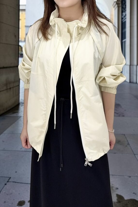 38885 FUNNEL NECK WINDBREAKER  JACKET