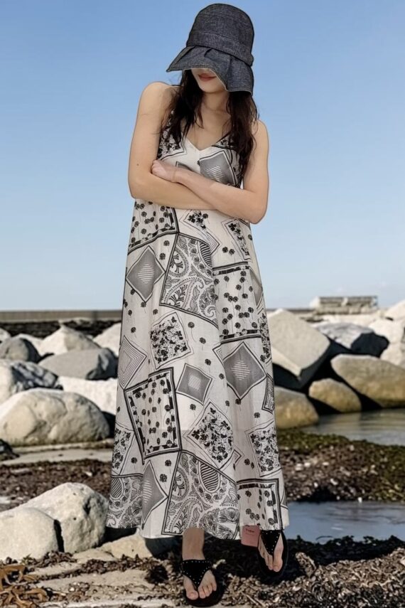 39157 PRINTED DRESS