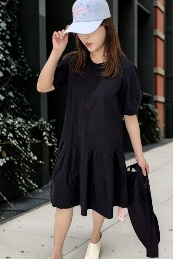 38993 TWO-PIECE SHIRT DRESS & BAG