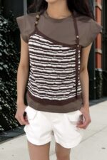 39010 MOCK TWO-PIECE T-SHIRT