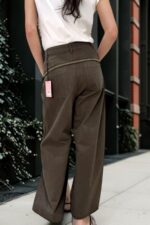 39015 WIDE-LEG LONG PANTS