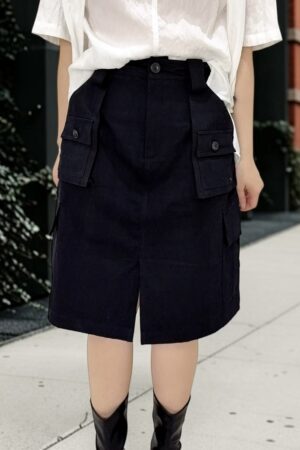 38823 CARGO MIDI SKIRT