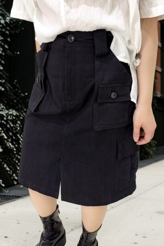 38823 CARGO MIDI SKIRT