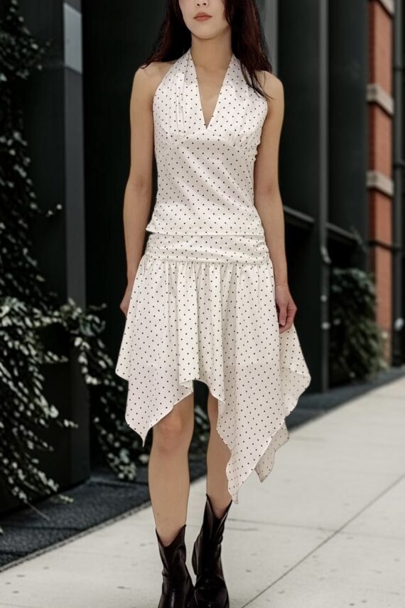 38810 POLKA DOT SKIRT SET