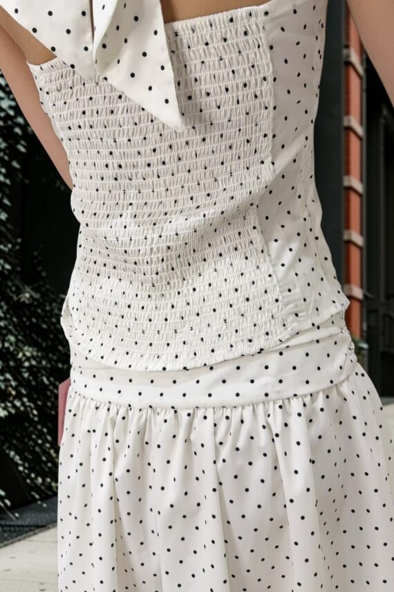 38810 POLKA DOT SKIRT SET