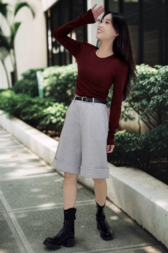 39227 CROPPED LIGHTWEIGHT TOP