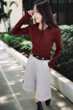 39227 CROPPED LIGHTWEIGHT TOP