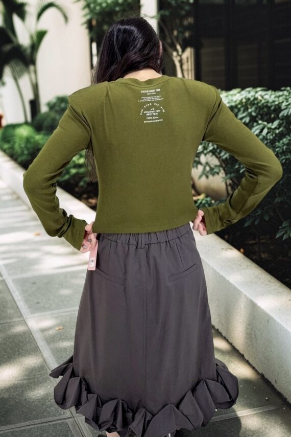 39227 CROPPED LIGHTWEIGHT TOP