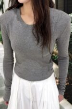 39227 CROPPED LIGHTWEIGHT TOP