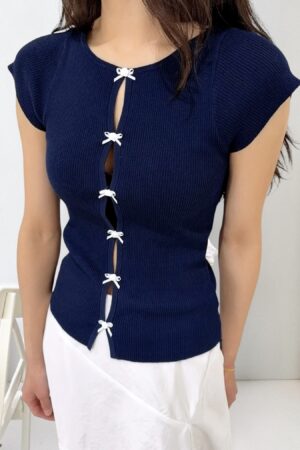 39202 RIBBIN KNIT TOP