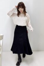 39200 HIGH-LOW A-LINE SKIRT