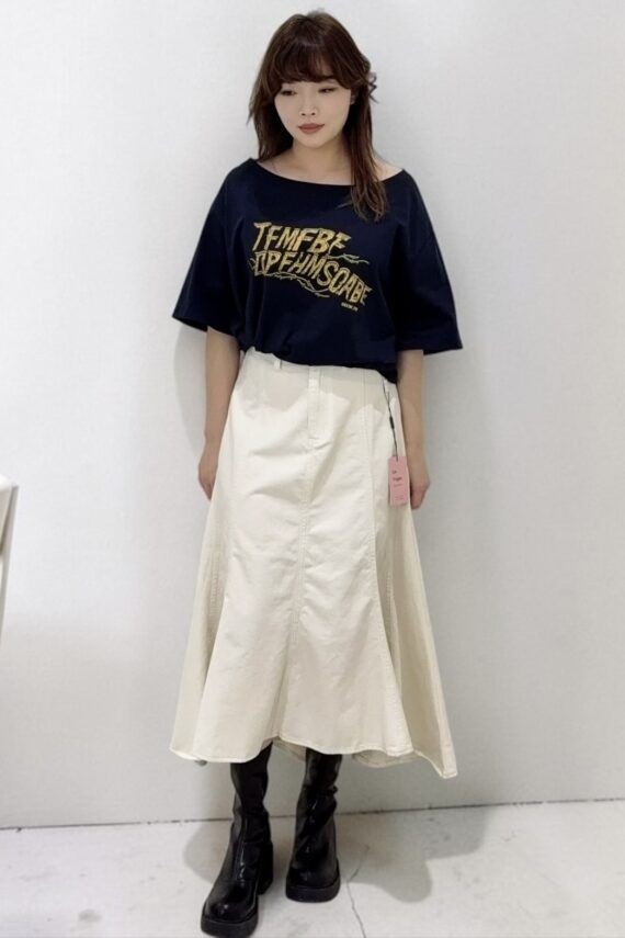 39200 HIGH-LOW A-LINE SKIRT
