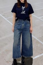39226 CROPPED STRAIGHT JEANS