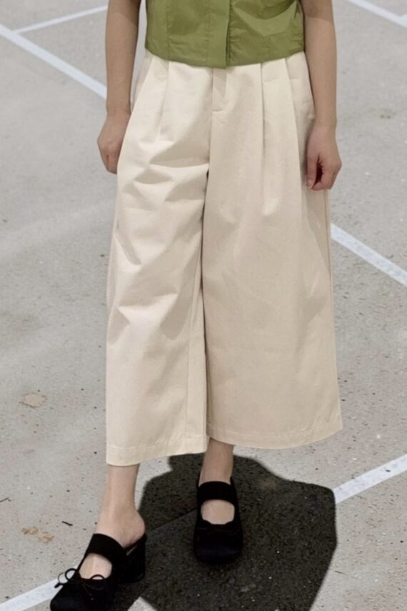 39164 CROPPED STRAIGHT PANTS