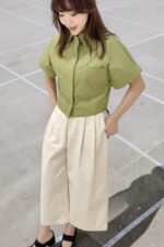 39164 CROPPED STRAIGHT PANTS