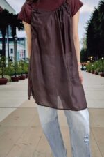 38992 PLUM SHEER CAMI TOP