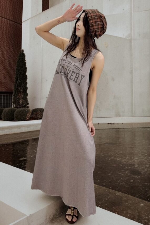 39018 RELAXED TANK MAXI DRESS