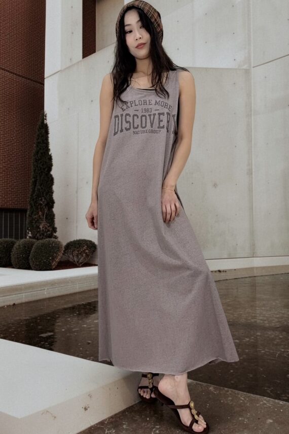 39018 RELAXED TANK MAXI DRESS