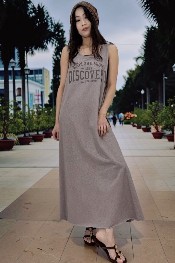 39018 RELAXED TANK MAXI DRESS