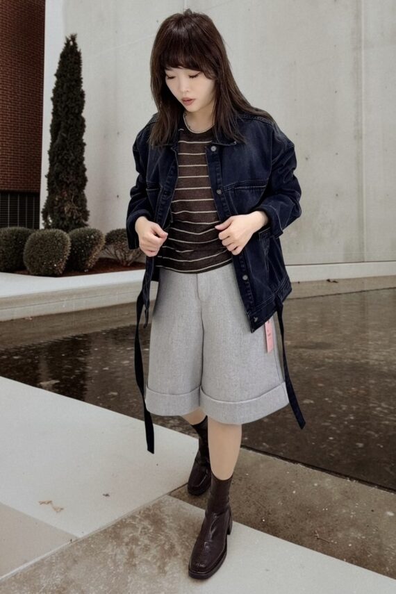 39049 CROPPED DENIM JACKET