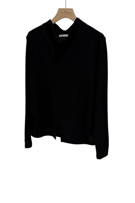 39249 COWL NECK LONG-SLEEVE TOP