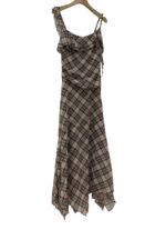 39135 PLAID SLIP DRESS