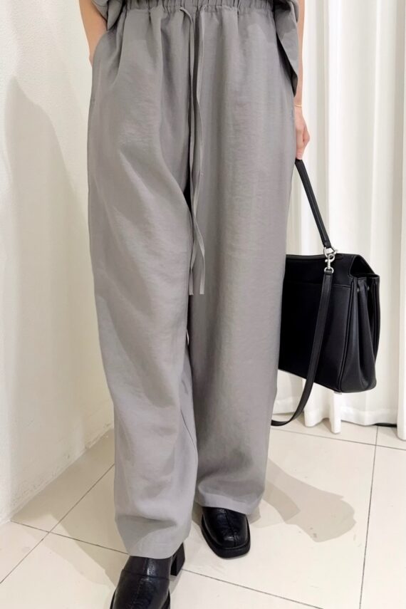 39100 ELASTIC WAIST WIDE-LEG  PANTS