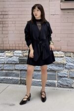 39090 RUFFLE COLLAR CARDIGAN