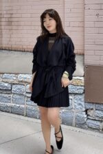 39090 RUFFLE COLLAR CARDIGAN