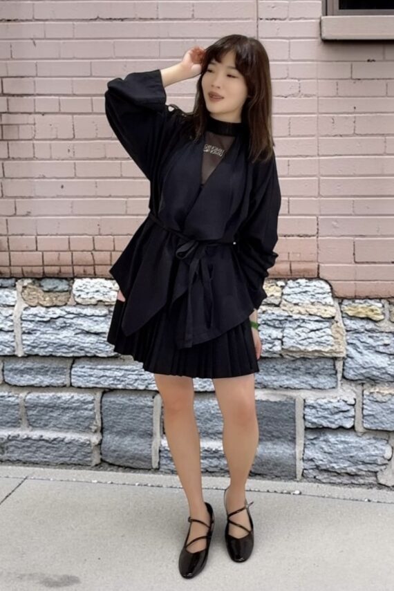39090 RUFFLE COLLAR CARDIGAN