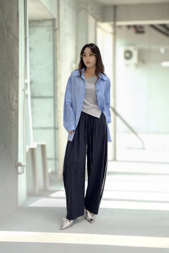 38828 ELASTIC WAIST TRACK PANTS