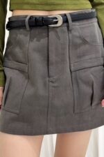 38969 CARGO MINI SKIRT