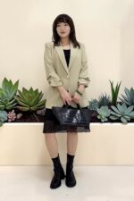 39231 FITTED SHORT-SLEEVE BLAZER