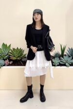 39231 FITTED SHORT-SLEEVE BLAZER
