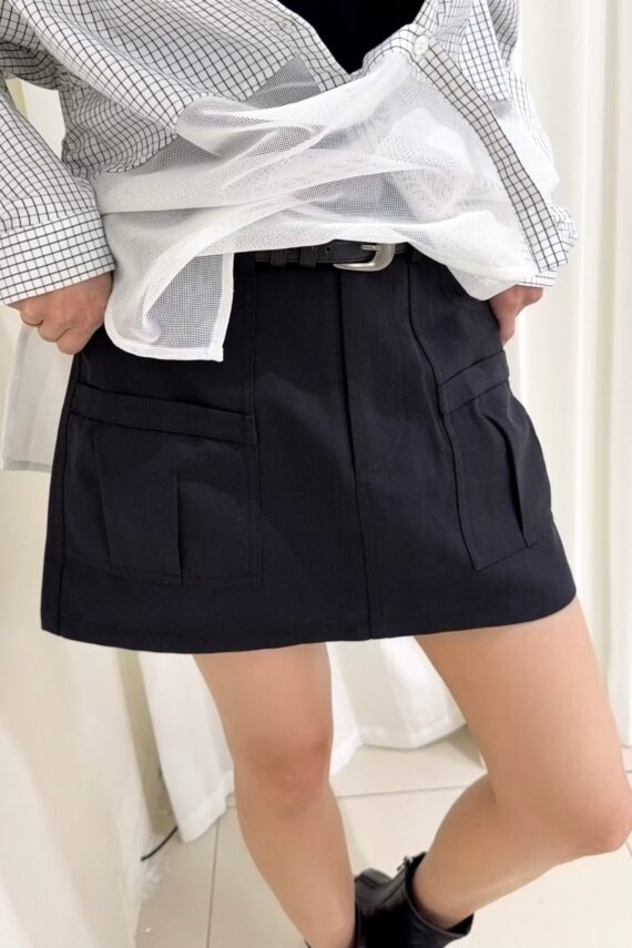 38969 CARGO MINI SKIRT