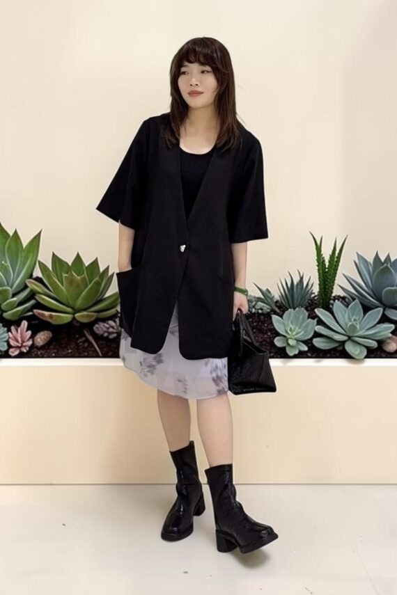 39069 DRAPED JACKET