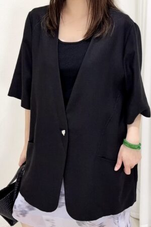 39069 DRAPED JACKET