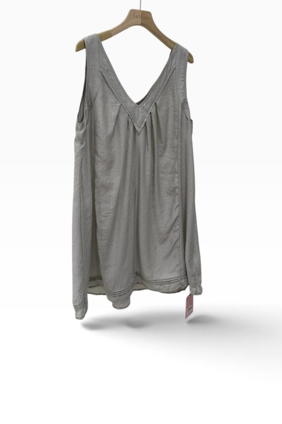 38982 RELAXED-FIT SLEEVELESS MINI DRESS