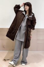38867 HOODED LONG JACKET