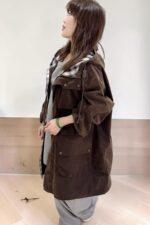 38867 HOODED LONG JACKET