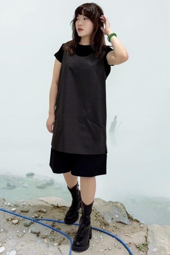 39125 SUIT VEST TOP