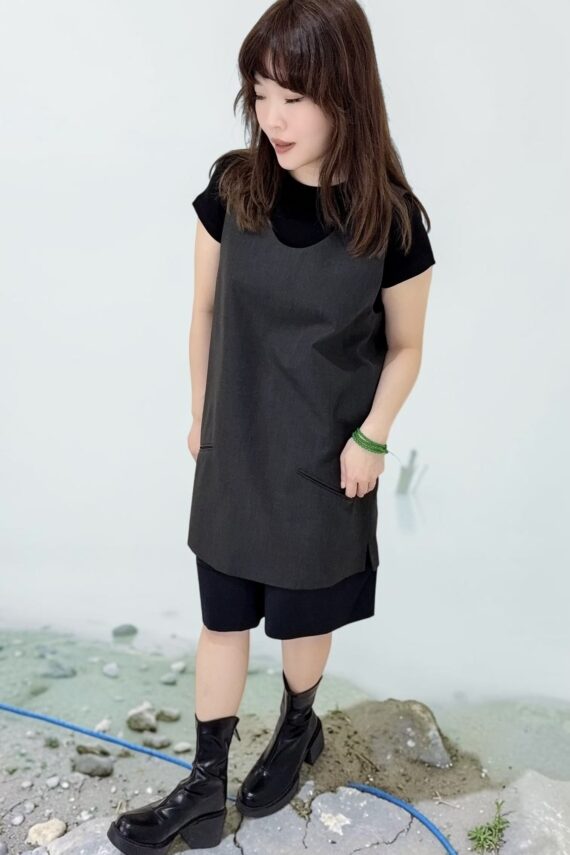 39125 SUIT VEST TOP