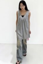 38982 RELAXED-FIT SLEEVELESS MINI DRESS