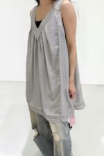 38982 RELAXED-FIT SLEEVELESS MINI DRESS