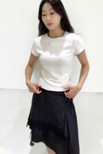 39188 FITTED MINIMALIST TEE