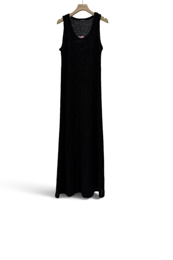 39087 SLEEVELESS U-NECK MAXI DRESS