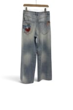 38765 PRINTED STRAIGHT-LEG JEANS